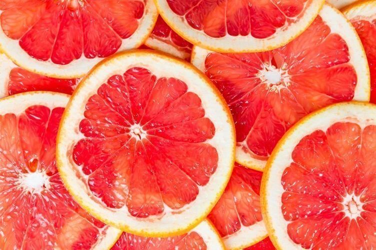 7 kg de grapefruit á semana