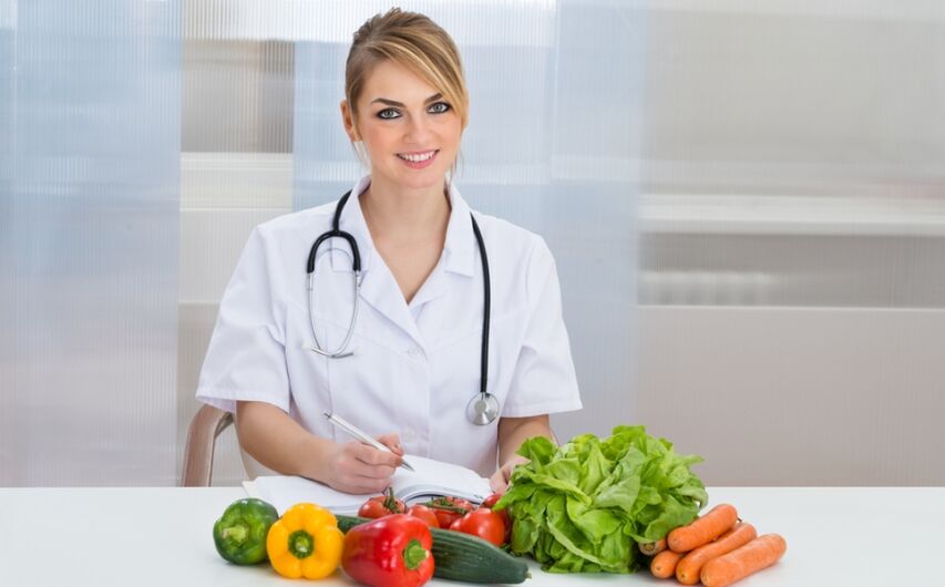 Doutor e verduras